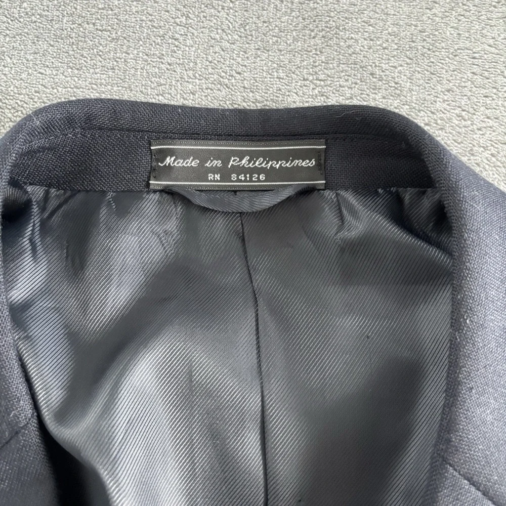 Bert Pulitzer Men's Navy Blue‎ Blazer Jacket Business Casual Professional 46L